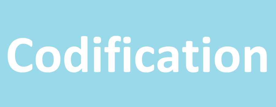 Codification